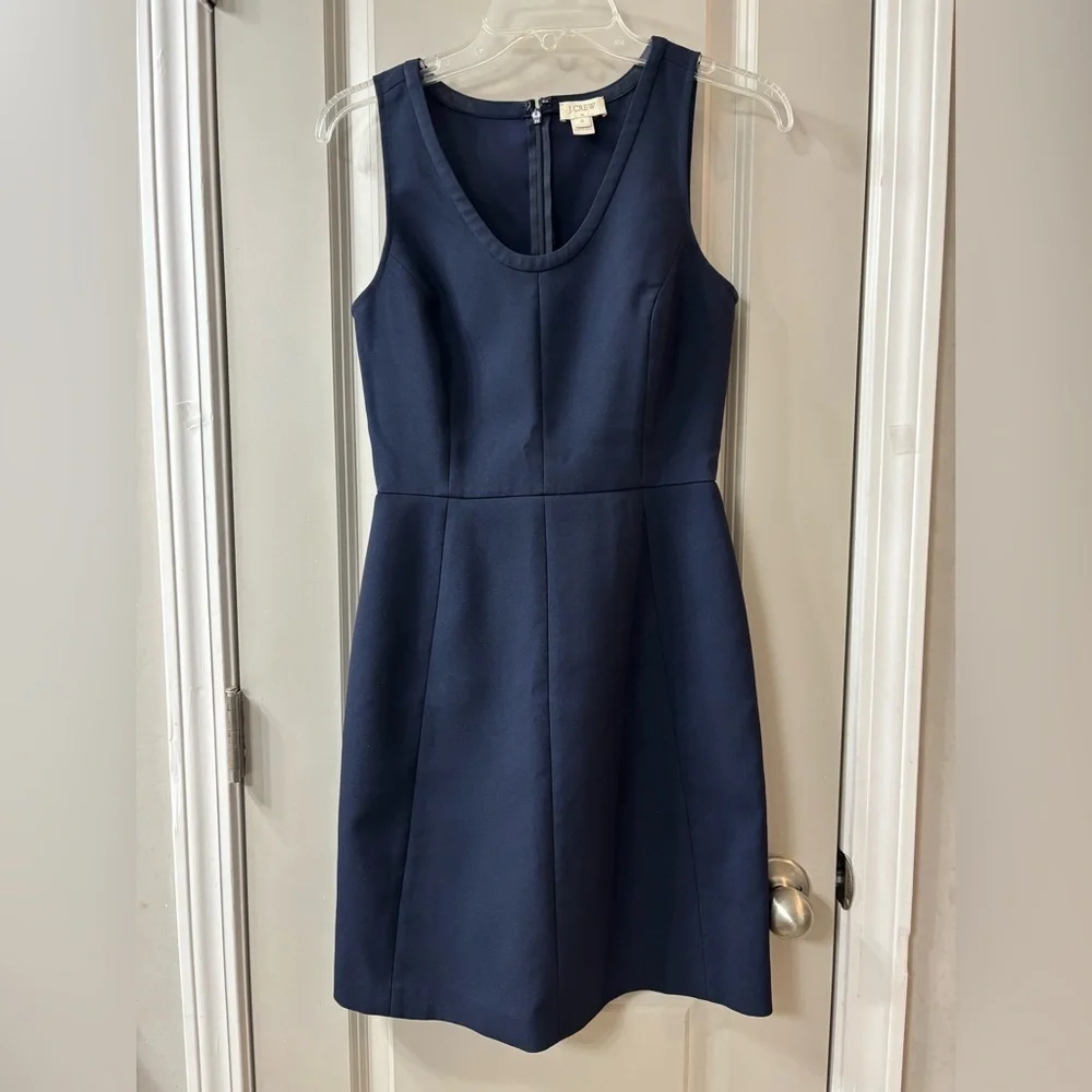 J. Crew Dark Blue Dress